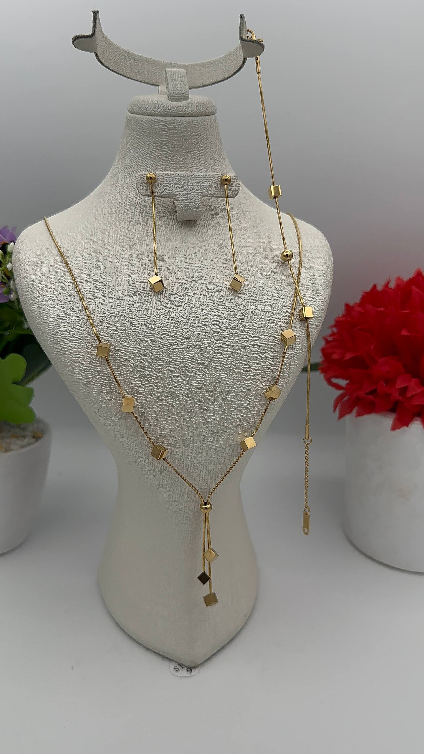 طقم الذهبي الخالص  Gold Cube Set     ⭐⭐⭐⭐⭐